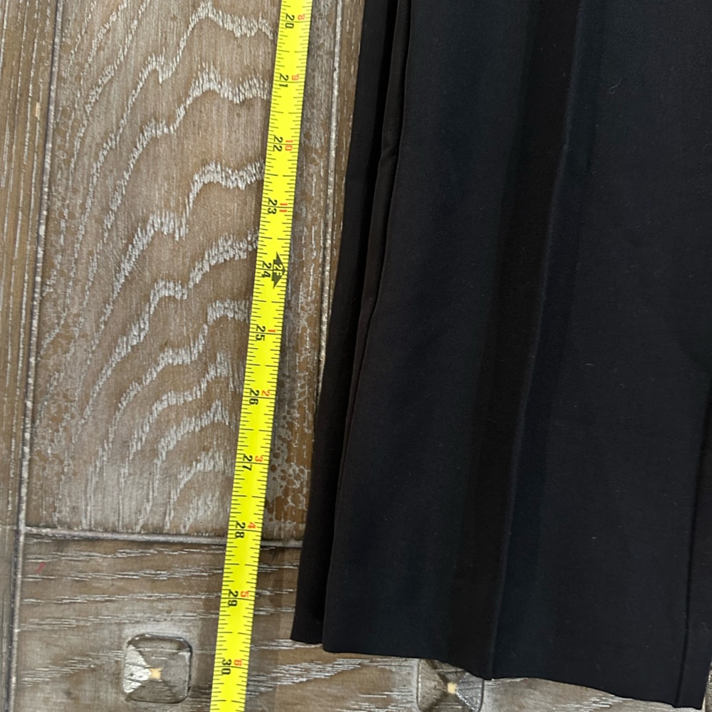 Worthington Black High-Waisted Pants with Gold Zipper Accents - Picture 13 of 15